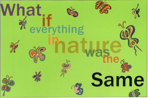 What if Everything in Nature was the Same