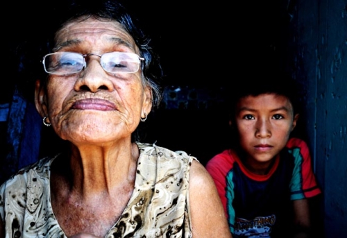 Grandmother and Grandson