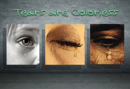 Tears are Colorless 
