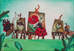 Creative Diversity in Bug Art Class