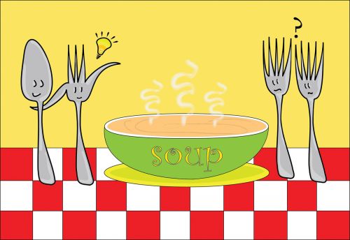 Artwork - Differences Work, Just Ask a Fork