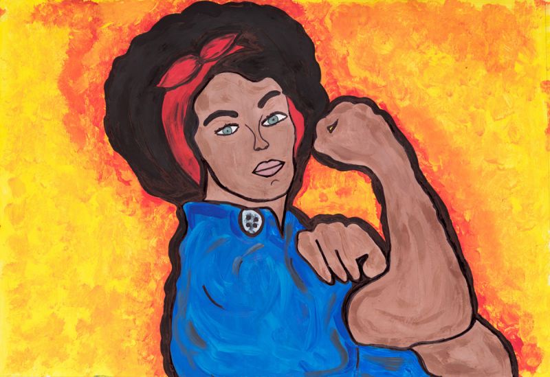 Artwork - The New Rosie the Riveter